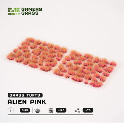 Gamers Grass Tufts: Alien Tufts - Alien Pink - 6mm - Wild