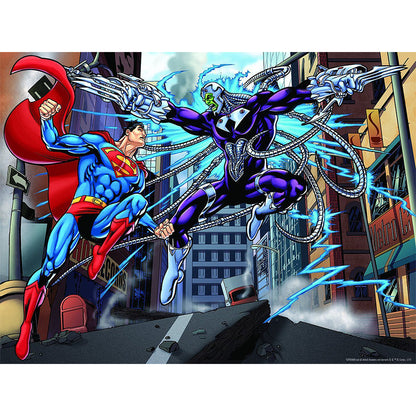Lenticular 3D Puzzle: DC - Superman vs Electro