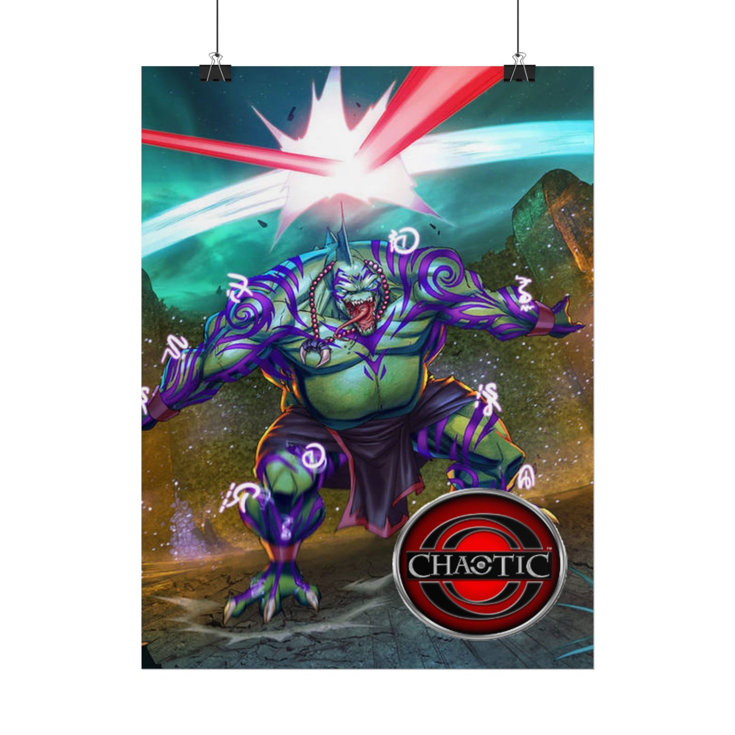 Affiche chaotique - Gnarlus