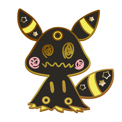 Pokemon: Mimikyu Umbreon Enamel Pin