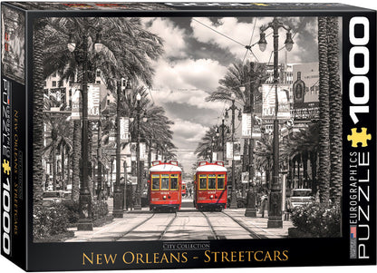 Puzzle: City Collection - New Orleans Streetcars