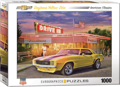 Puzzle: American Car Classics - Daytona Yellow Zeta