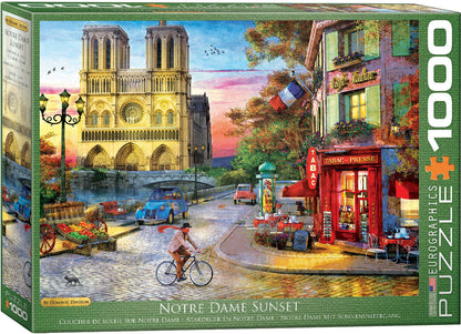 Puzzle: Artist Series - Notre Dame by Dominic Davison