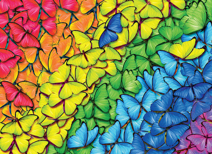 Puzzle: Sweet Rainbow & Party - Butterfly Rainbow