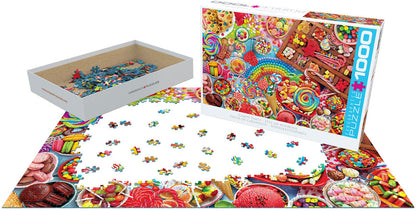 Puzzle: Sweet Rainbow & Party - Candy Party