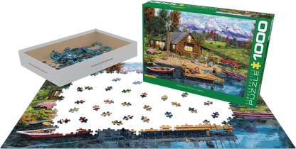 Puzzle: Artist Series - Grand Teton Cabin