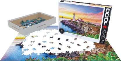 Puzzle: HDR Photography - Maine Lighthouse