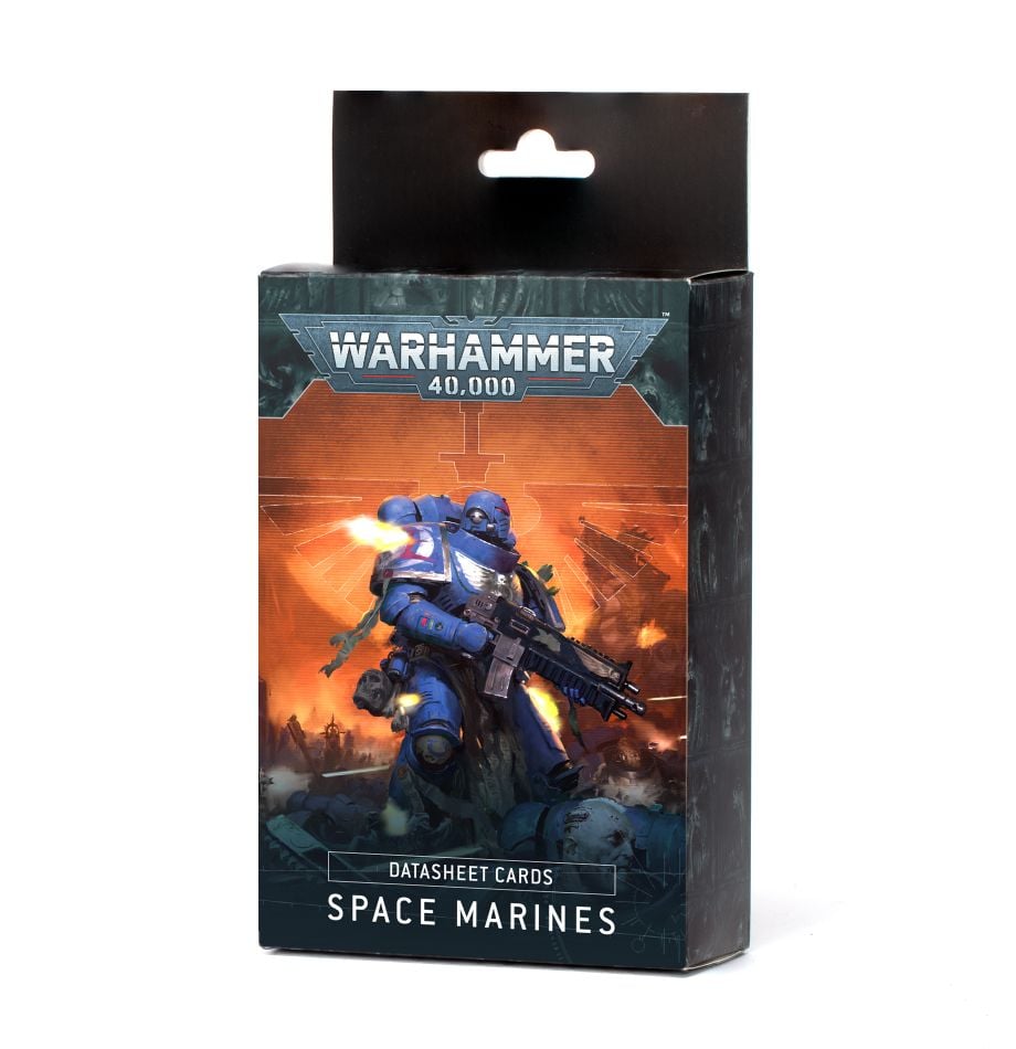 Warhammer 40K: Space Marines Datasheet cards