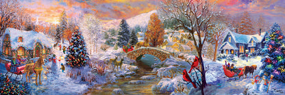 Puzzle: Panoramic Puzzles - To Grandma’s House We Go