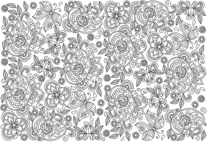 Puzzle: Color-Me Collection - Hidden Butterflies