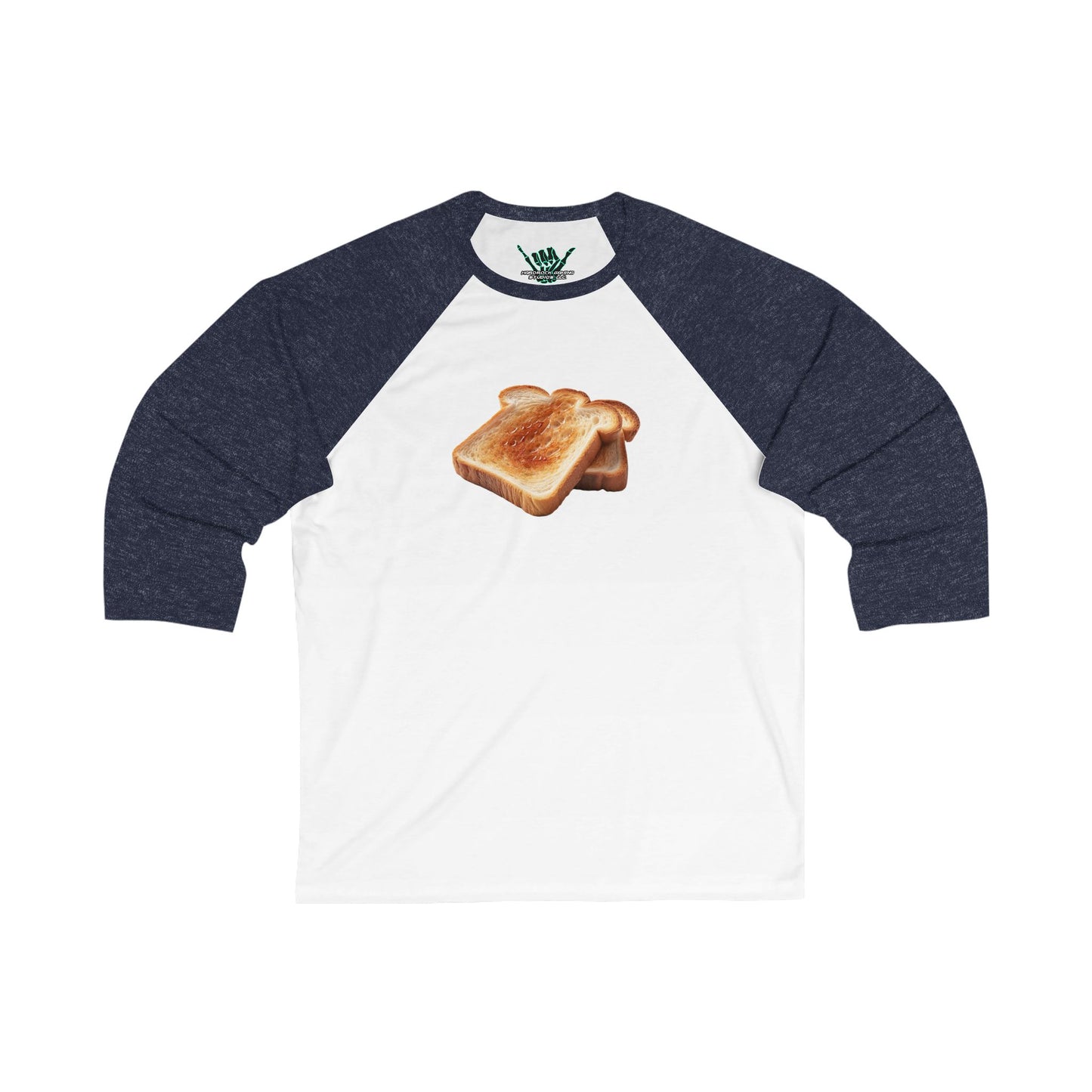 Powerline Ultra "TOAST" Unisex 3/4 Sleeve Baseball Tee