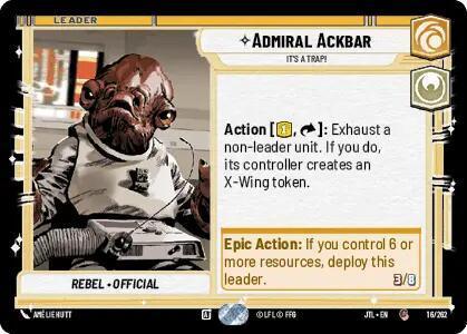Amiral Ackbar - C'est un piège ! (016/257) [Saut dans l'hyperespace]