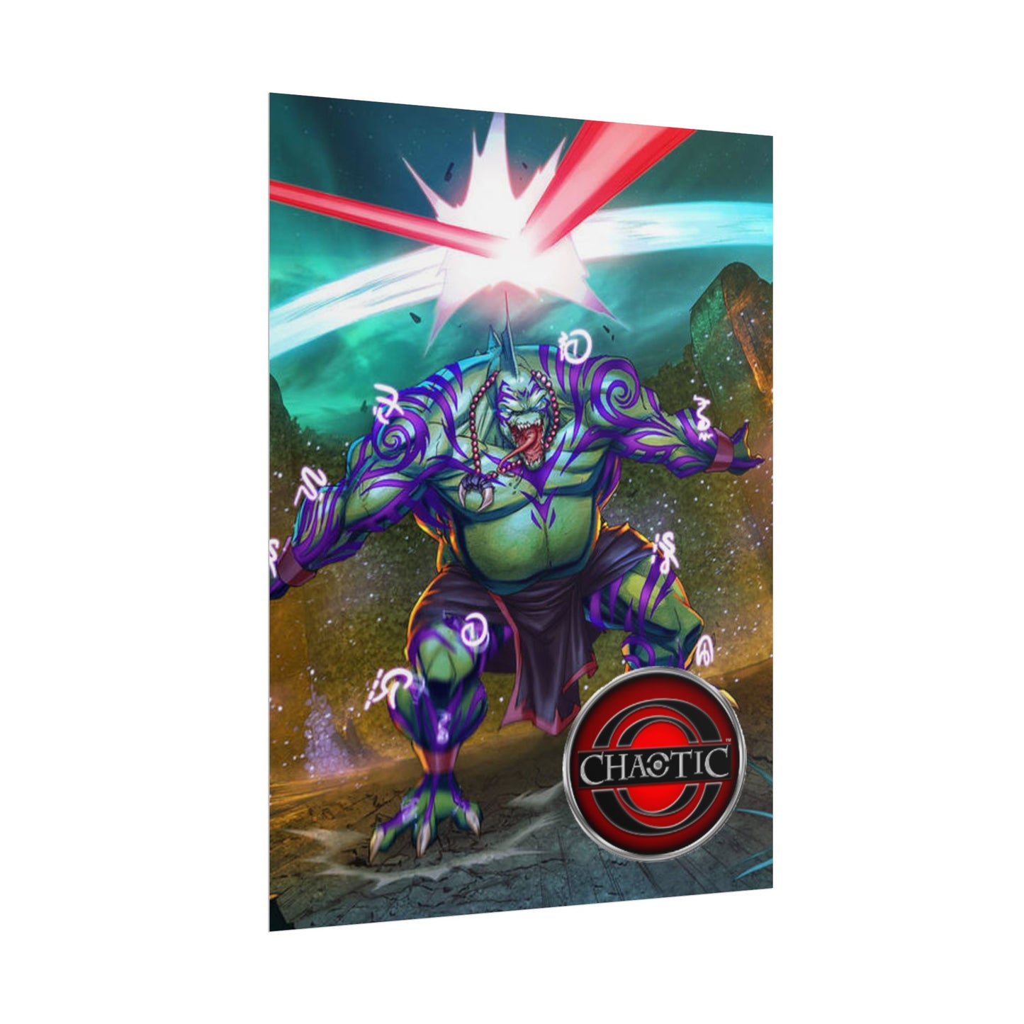 Affiche chaotique - Gnarlus