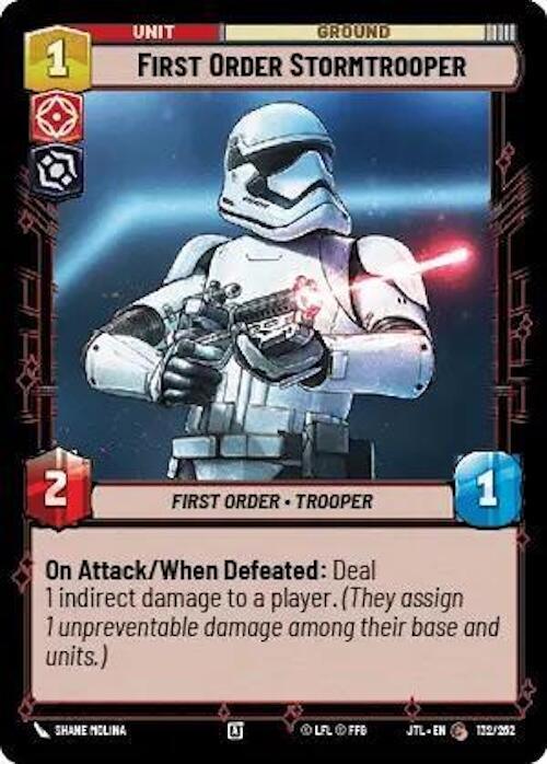 Stormtrooper du Premier Ordre (132/257) [Passage en vitesse lumière]