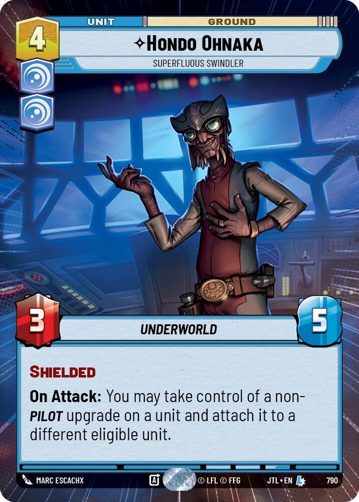 Hondo Ohnaka - Escroc superflu (Hyperspace Foil) (790) [Jump to Lightspeed]