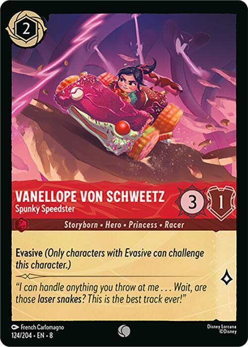 Vanellope Von Schweetz - Fonceuse pleine d'entrain (124/204) [Le règne de Jafar]