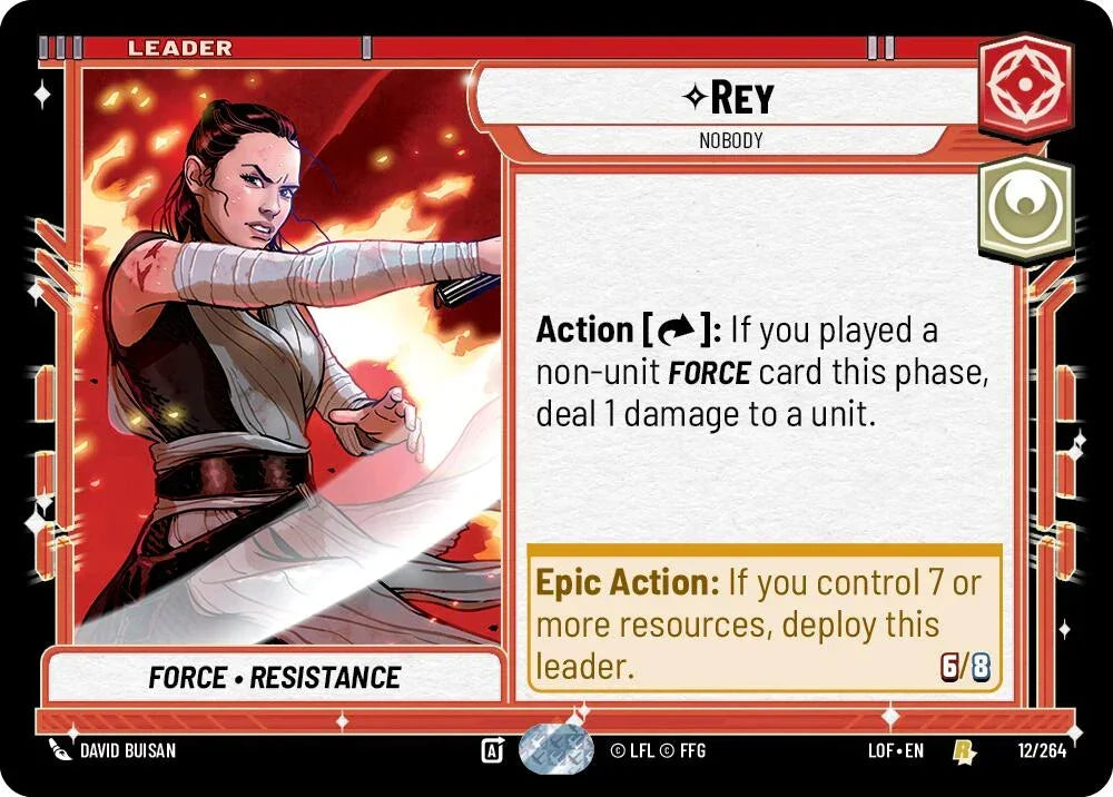 Rey (012/264) - Personne (012/264) [Légendes de la Force]