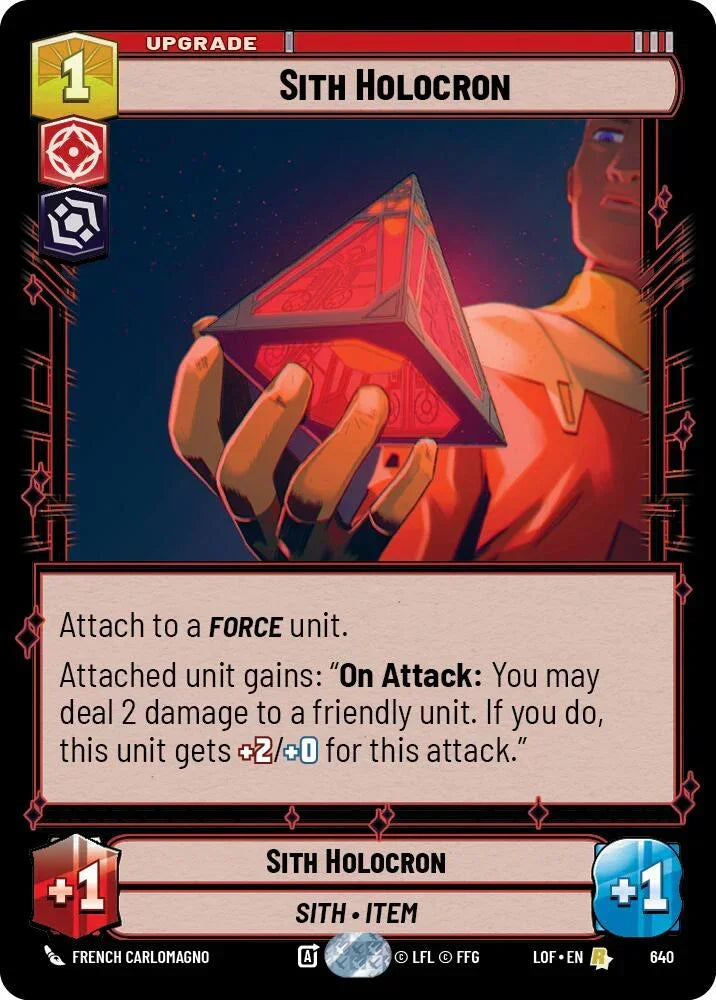 Holocron Sith (640) (Premium) (640) [Légendes de la Force]