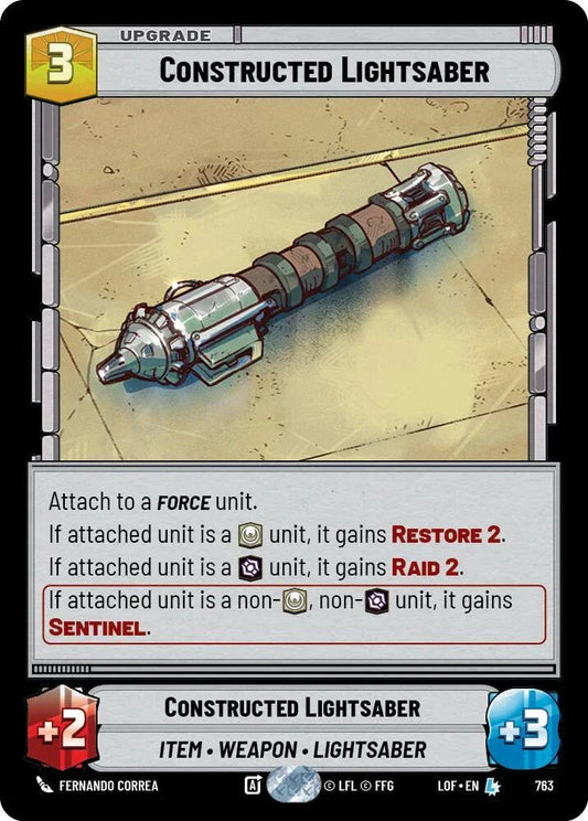 Sabre laser assemblé (763) (Brillant) (763) [Légendes de la Force]