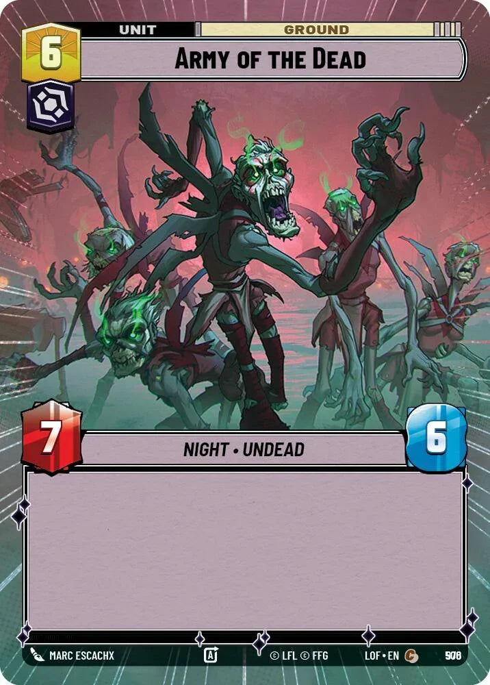 Armée des morts (976) (Hyperspace Foil) (976) [Légendes de la Force]