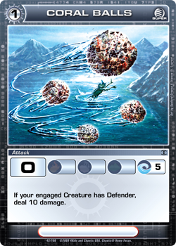 Chaotic - Coral Balls Super Rare