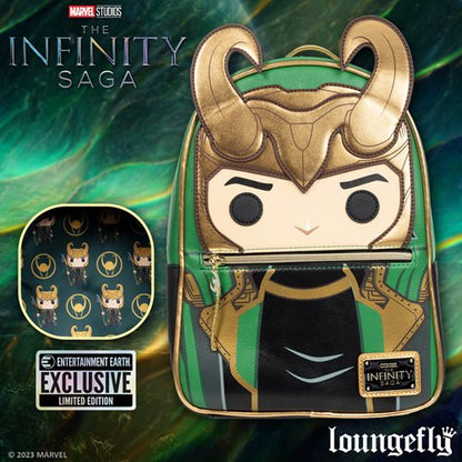Marvel Loki Pop! Mini-Backpack - Entertainment Earth Exclusive