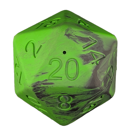 Paw-lymorph Dog Toy: Barbarian Strength D20