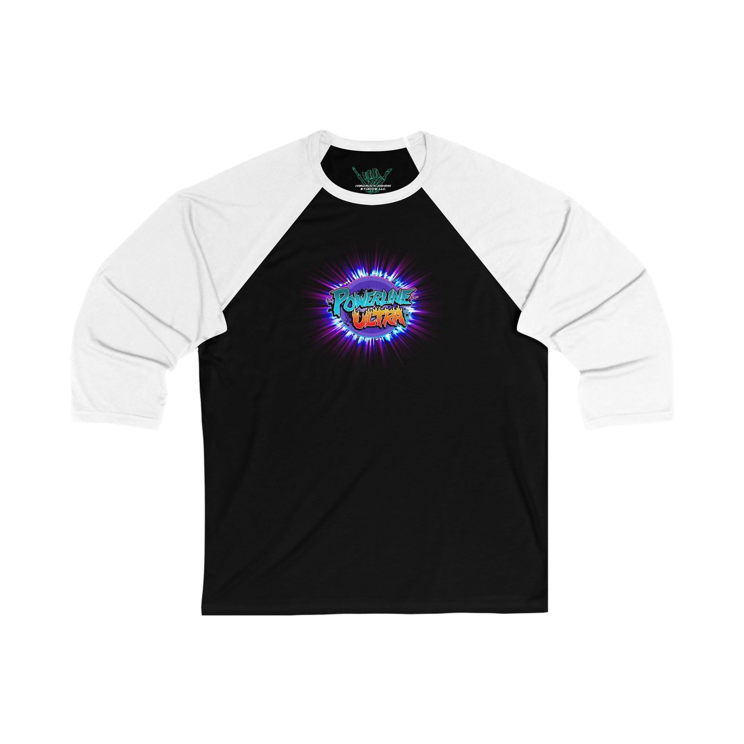 Powerline Ultra "LOGO" Unisex 3/4 Sleeve Baseball Tee
