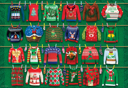 Puzzle: Ugly Christmas Sweaters Tin