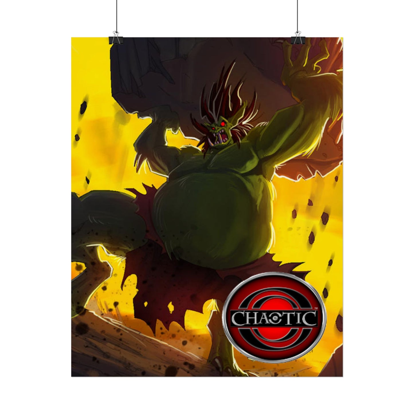 Chaotic Poster - Cromaxx
