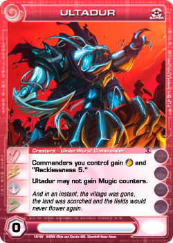 Chaotic - Ultadur Super Rare 30/95/40/85/50