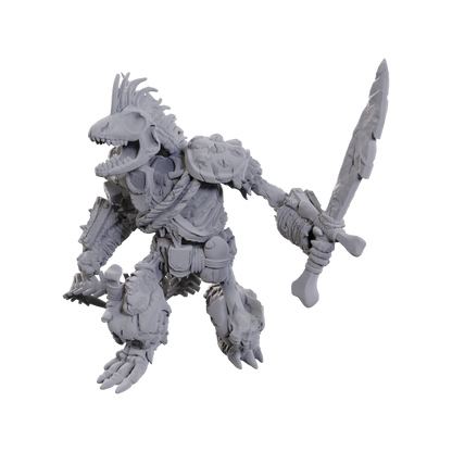 D&D: Nolzur's Marvelous Miniatures - Lizardfolk Skeleton