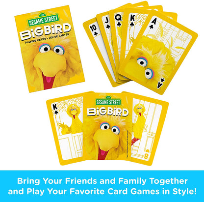 Aquarius Playing Cards: Sesame Street - Big Bird
