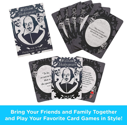 Aquarius Playing Cards: Shakespeare Quotes