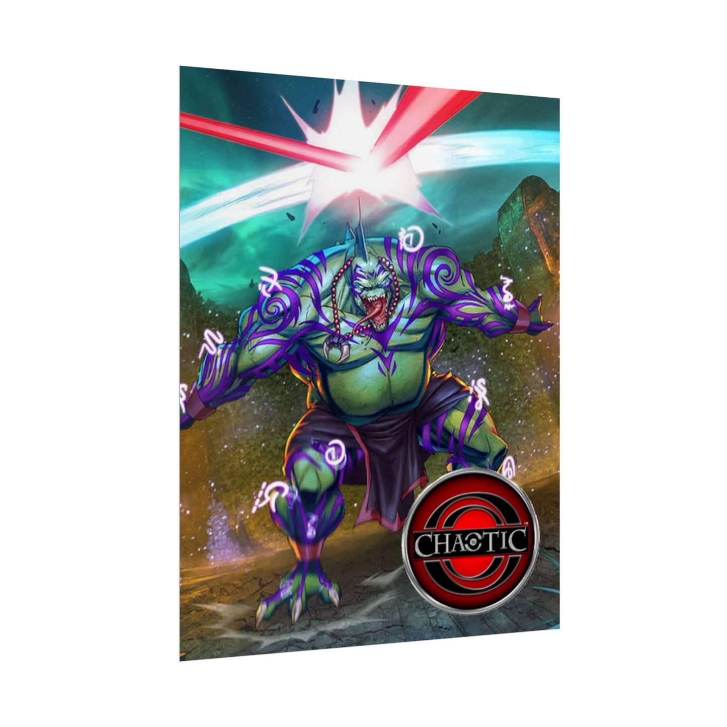 Affiche chaotique - Gnarlus