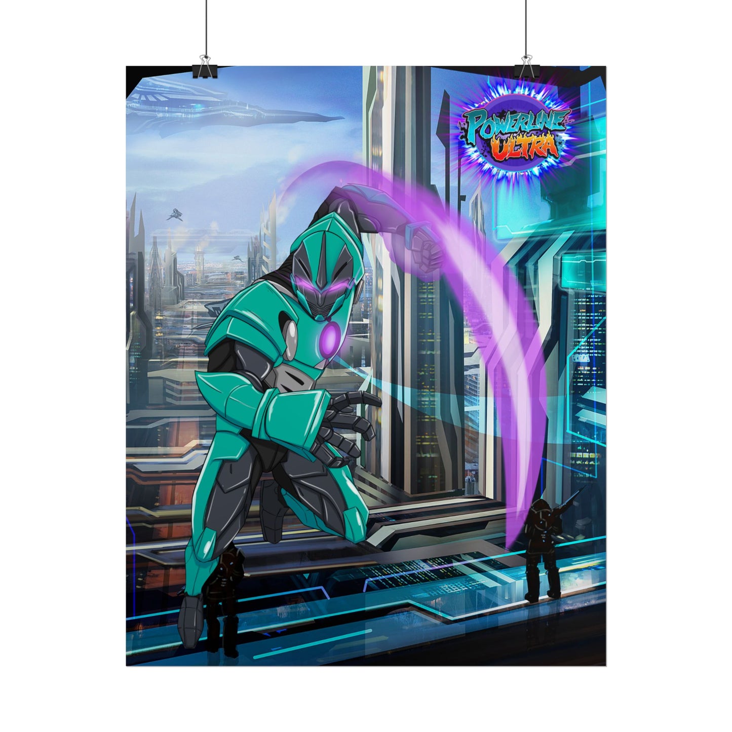 Powerline Ultra Poster - Hyper-Man