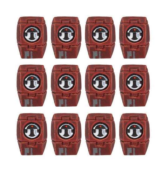 Warhammer 40K: T'au Empire - Farsight Enclave Fire Warriors Shoulder Pads