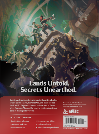 D&D: Forgotten Realms: Adventures in Faerun