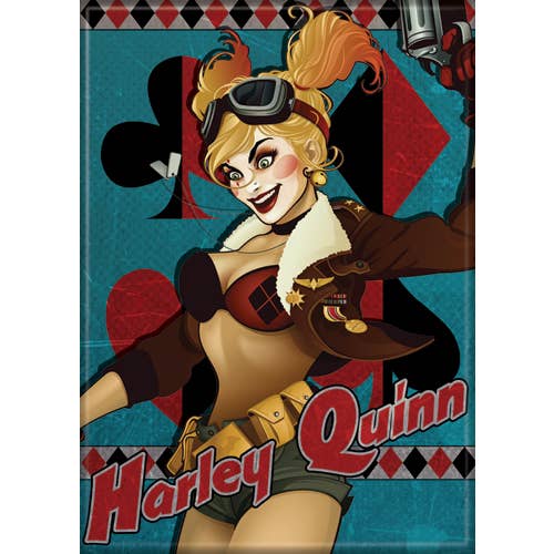 DC Comics: Bombshells - Harley Quinn - Magnet