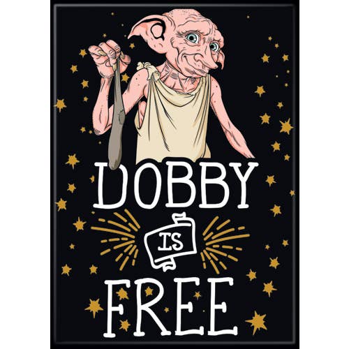 Harry Potter: Dobby Is Free - Magnet
