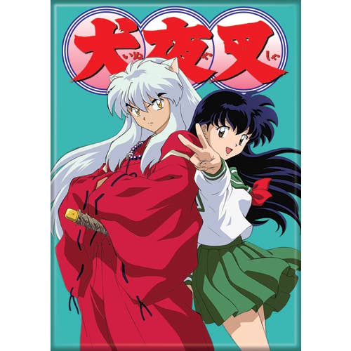 Inuyasha: Inuyasha and Kagome Peace Magnet