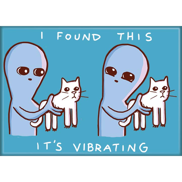 Strange Planet: I Found This It's Vibrating Magnet