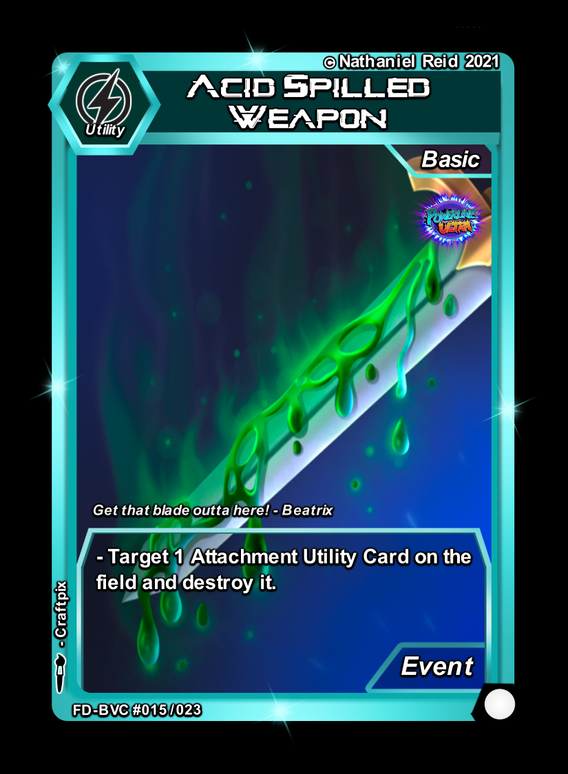 Powerline Ultra - FIGHTER DECK: Clash Of Blades (Beatrix VS Captain Warpath) 2-Player Starter Deck (PRE-ORDER)