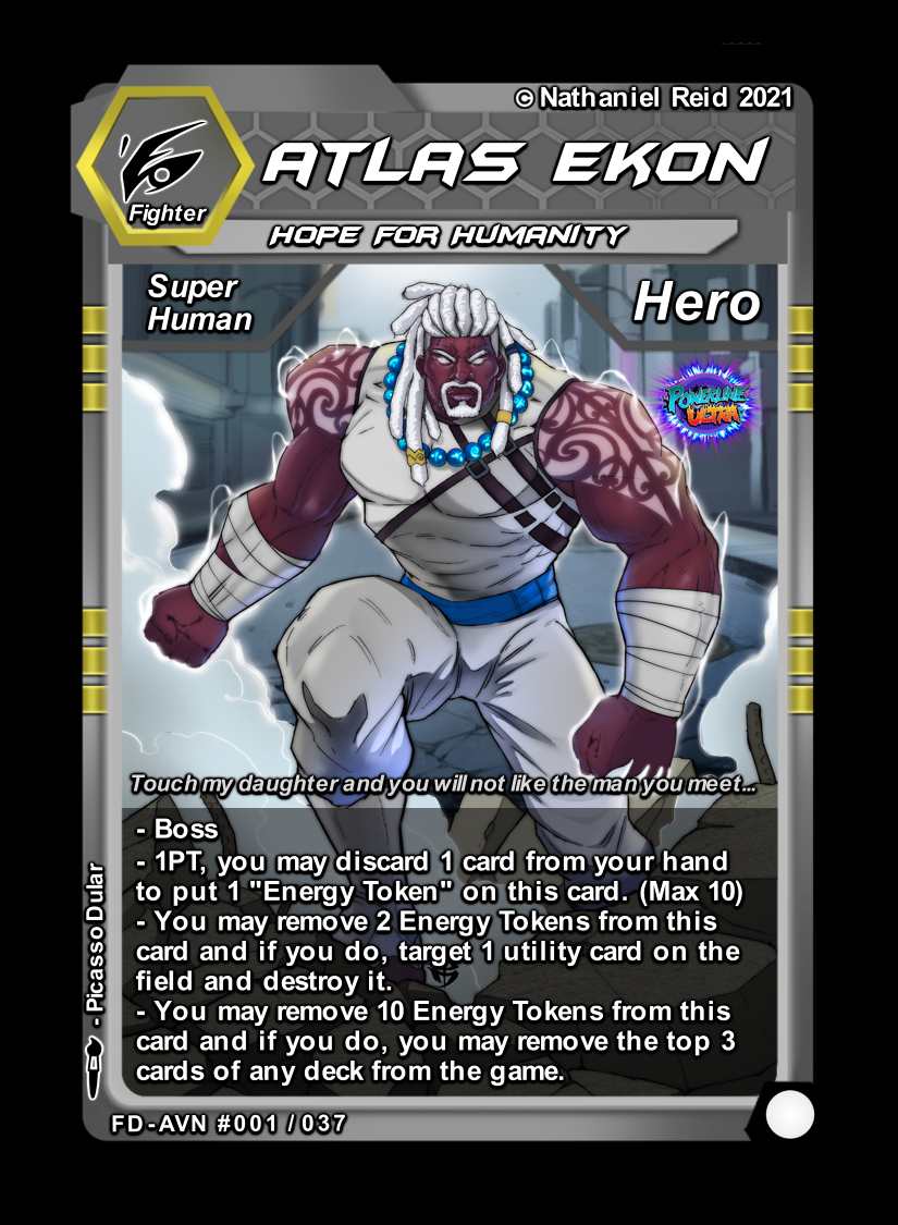 Powerline Ultra - FIGHTER DECK: Final Hope (Atlas Ekon VS Neo) 2-Player Starter Deck (PRE-ORDER)