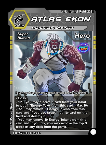 Powerline Ultra - FIGHTER DECK: Final Hope (Atlas Ekon VS Neo) 2-Player Starter Deck (PRE-ORDER)