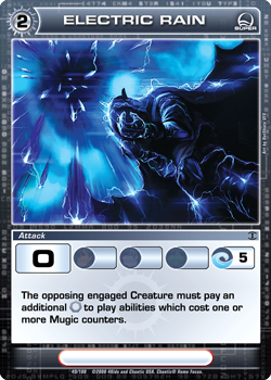 Chaotic - Electric Rain Super Rare