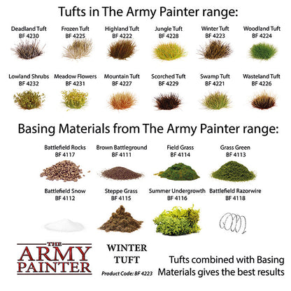 Army Painter Tools: Battlefields: Winter Tuft