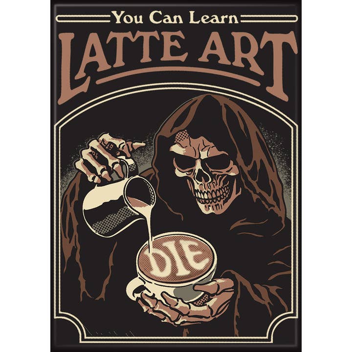 Steven Rhodes: Latte Art Magnet