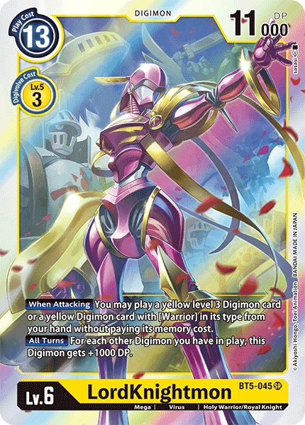 Digimon - LordKnightmon (BT5-045)