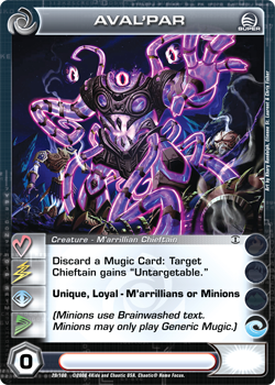 Chaotic - Aval'par Super Rare (Random Stats)